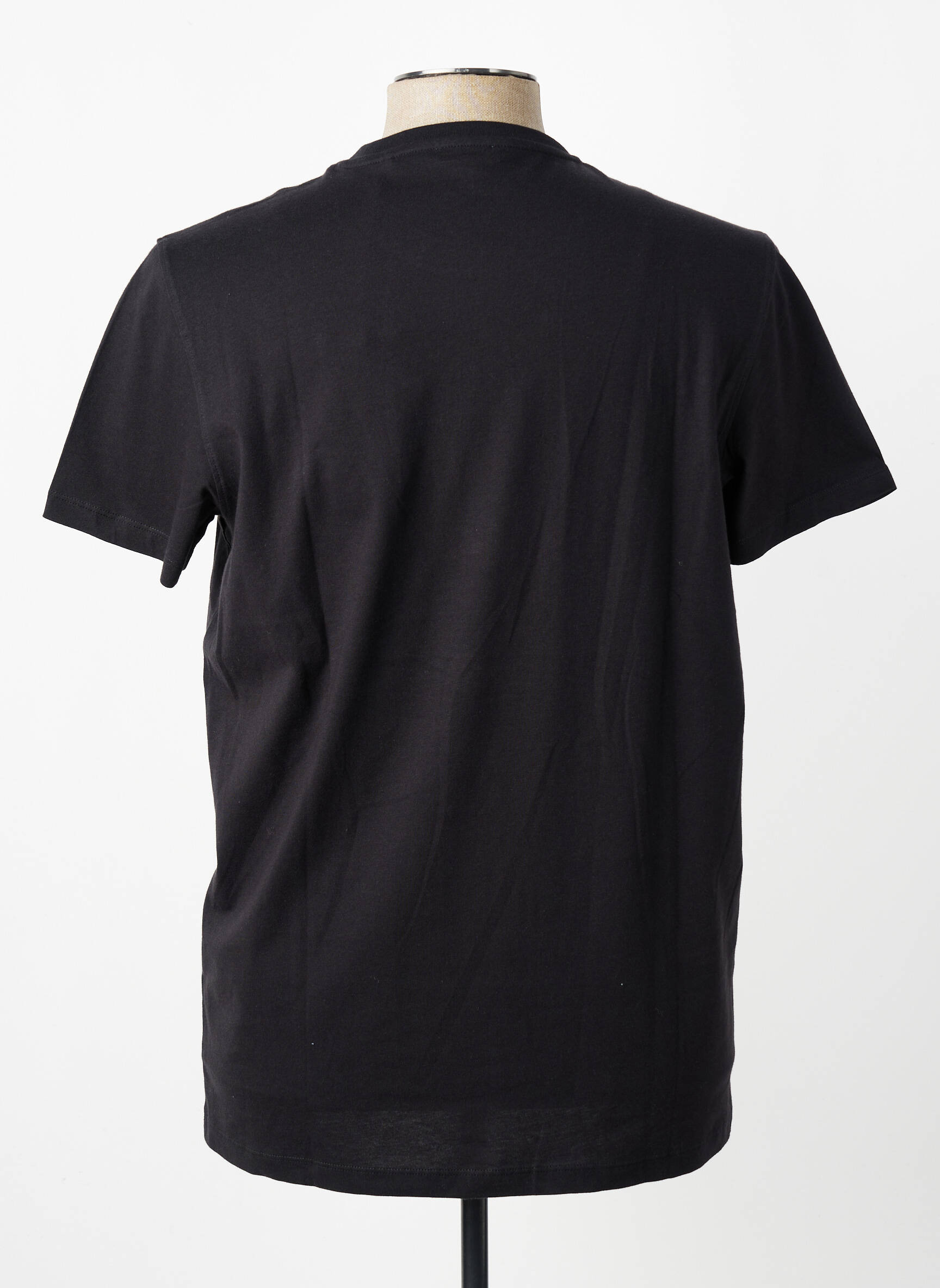 T-shirt coupe cintrée manches courtes noir U.S. POLO ASSN homme