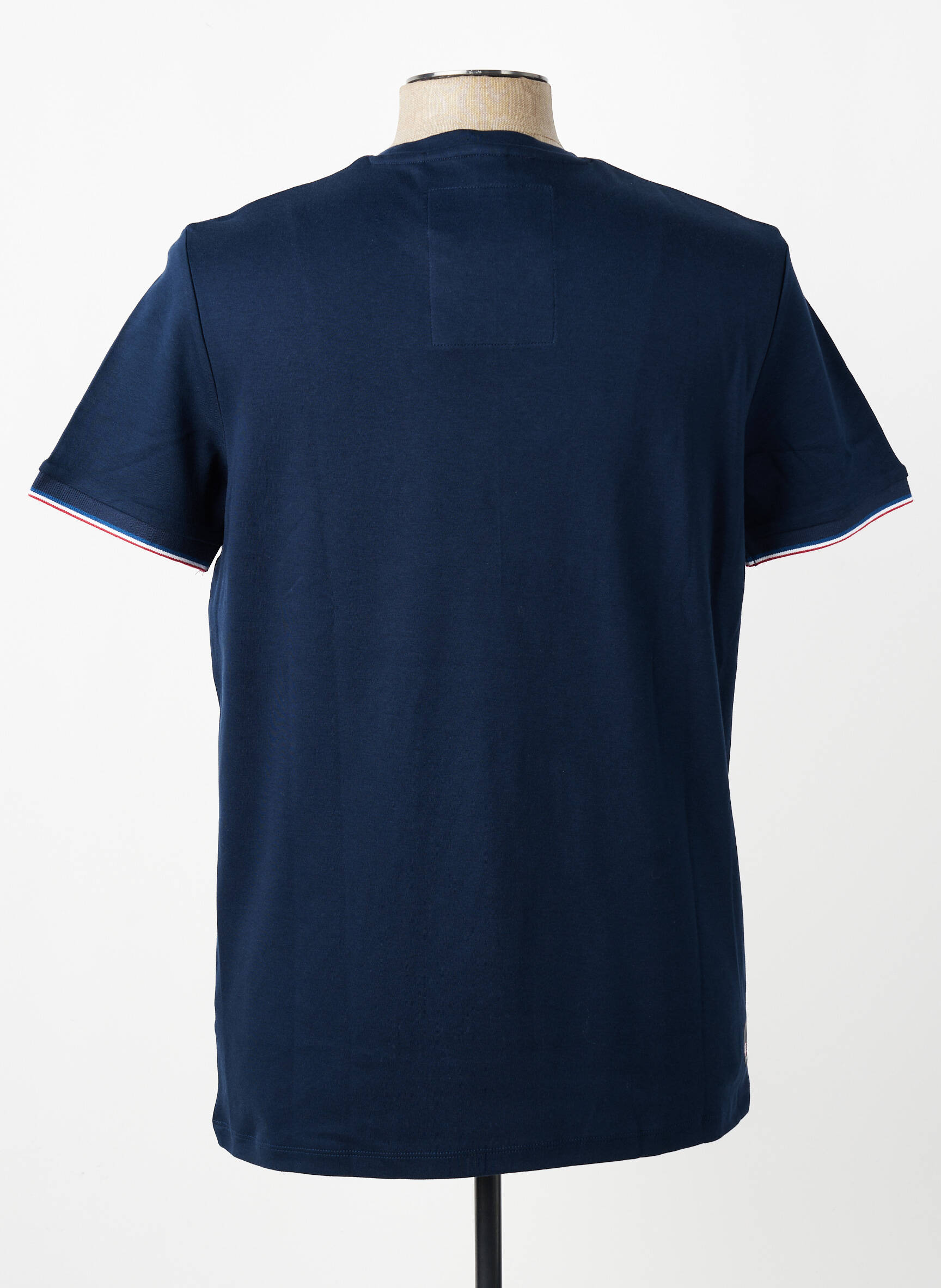 T-shirt coupe cintrée manches courtes bleu U.S. POLO ASSN homme