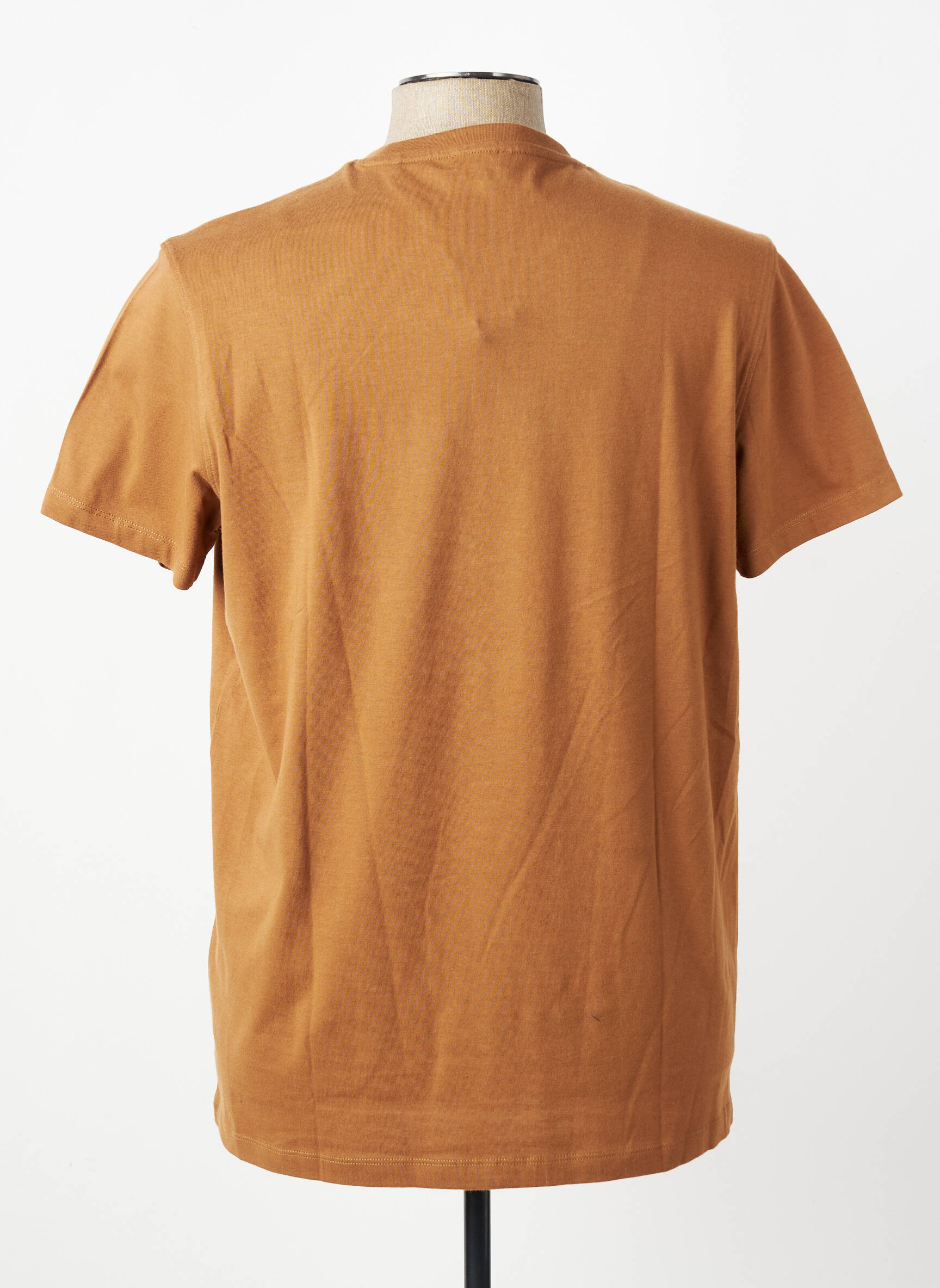 T-shirt coupe cintrée manches courtes marron U.S. POLO ASSN homme