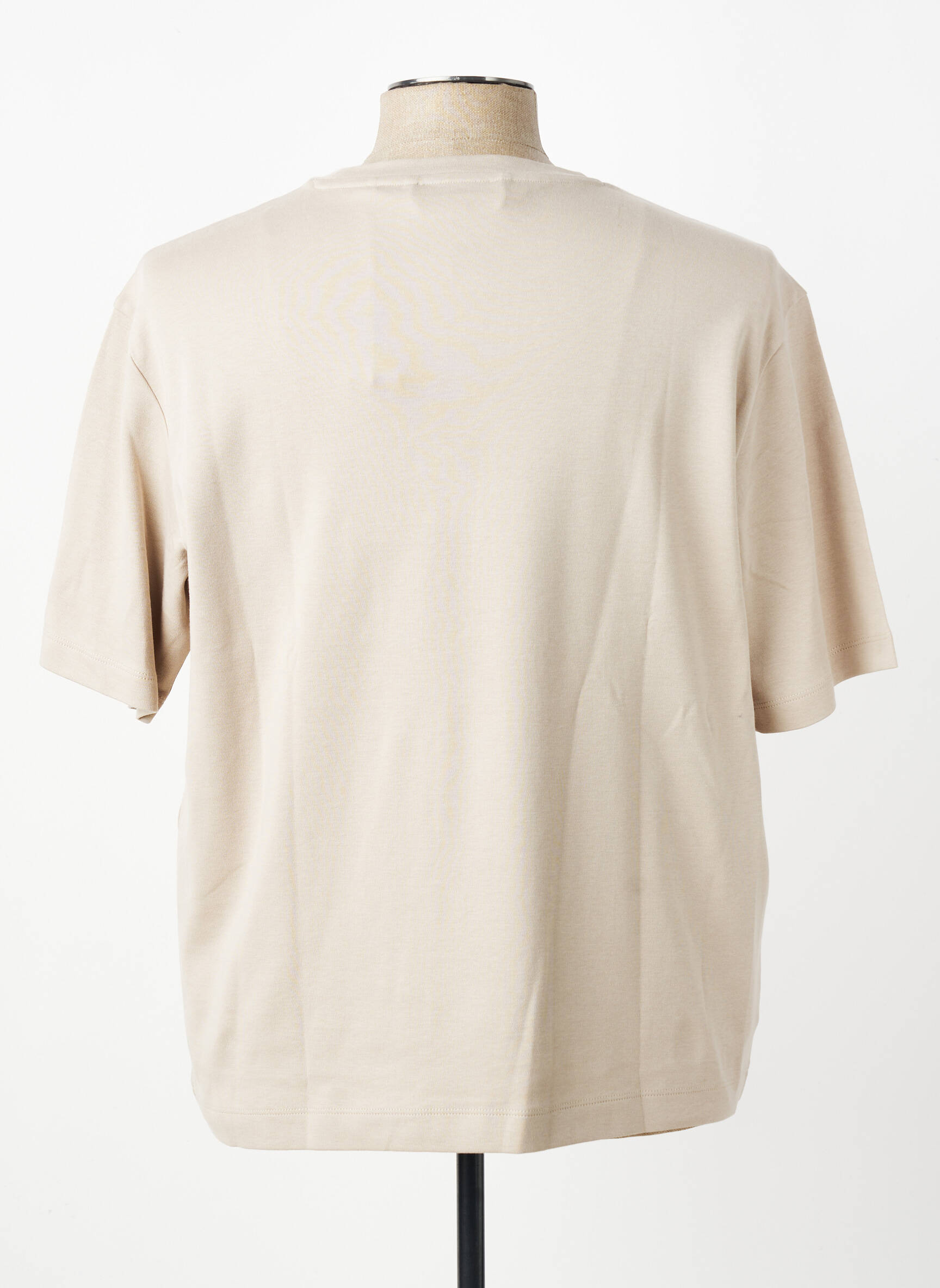 T-shirt stretch manches courtes beige U.S. POLO ASSN homme