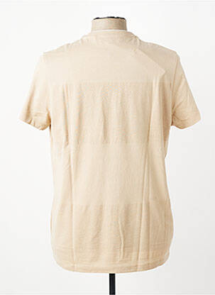 T-shirt broderie manches courtes beige U.S. POLO ASSN homme
