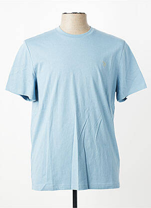 T-shirt broderie manches courtes bleu U.S. POLO ASSN homme