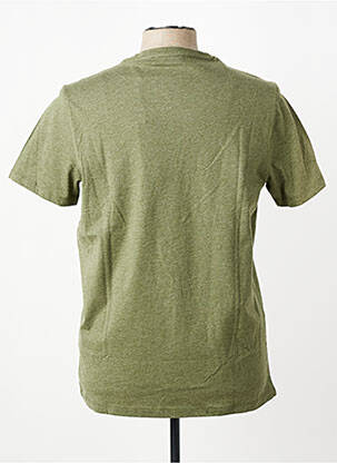 T-shirt tissage chiné manches courtes vert U.S. POLO ASSN homme