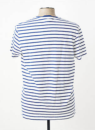 T-shirt broderie manches courtes blanc U.S. POLO ASSN homme