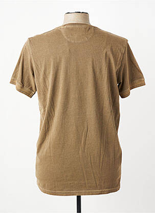 T-shirt broderie manches courtes marron U.S. POLO ASSN homme