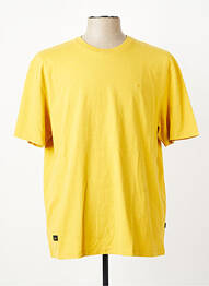 T-shirt broderie manches courtes jaune CAMEL ACTIVE homme