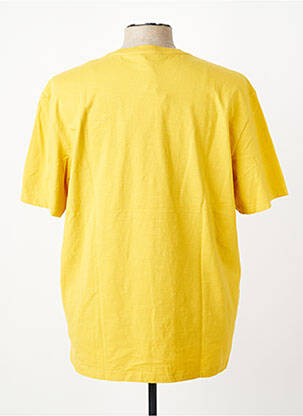 T-shirt broderie manches courtes jaune CAMEL ACTIVE homme