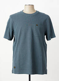 T-shirt coupe cintrée manches courtes bleu CAMEL ACTIVE homme