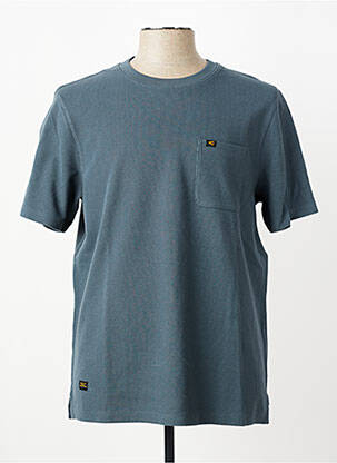 T-shirt coupe cintrée manches courtes bleu CAMEL ACTIVE homme