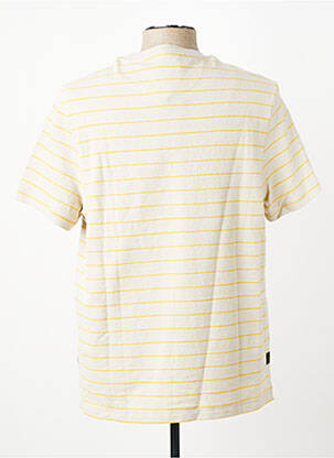 T-shirt coupe cintrée manches courtes beige CAMEL ACTIVE homme