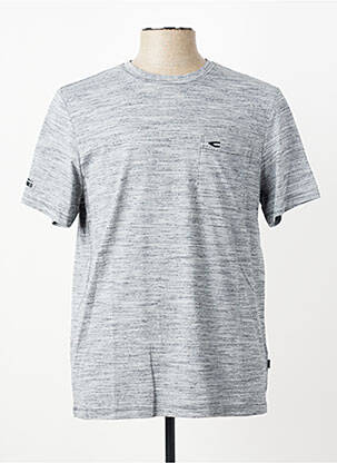 T-shirt tissage chiné manches courtes gris CAMEL ACTIVE homme