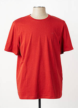 T-shirt broderie manches courtes orange CAMEL ACTIVE homme