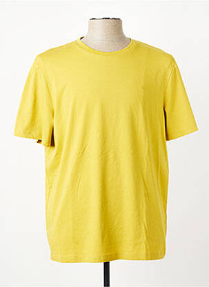 T-shirt broderie manches courtes jaune CAMEL ACTIVE homme