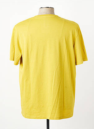 T-shirt broderie manches courtes jaune CAMEL ACTIVE homme