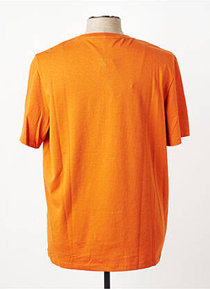 T-shirt broderie manches courtes orange clair CAMEL ACTIVE homme
