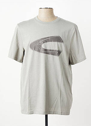 T-shirt coupe cintrée manches courtes gris CAMEL ACTIVE homme