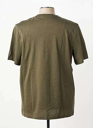 T-shirt coupe cintrée manches courtes vert CAMEL ACTIVE homme