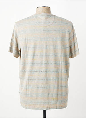 T-shirt coupe cintrée manches courtes beige CAMEL ACTIVE homme