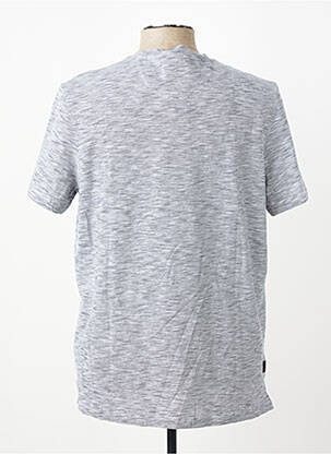 T-shirt tissage chiné manches courtes noir CAMEL ACTIVE homme