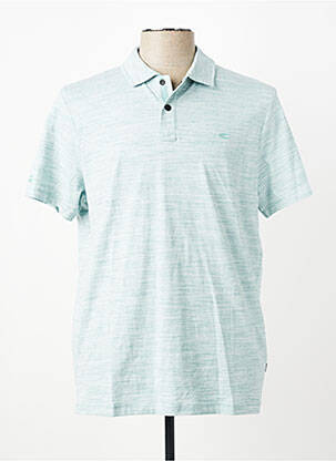 Polo tissage chiné manches courtes vert CAMEL ACTIVE homme
