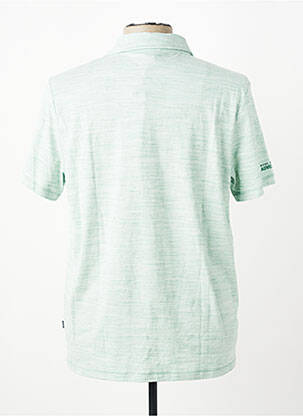 Polo tissage chiné manches courtes vert clair CAMEL ACTIVE homme