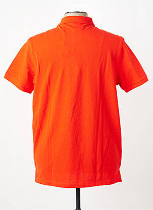 Polo stretch manches courtes orange U.S. POLO ASSN homme