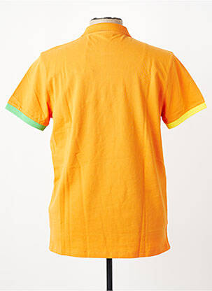 Polo stretch manches courtes orange U.S. POLO ASSN homme