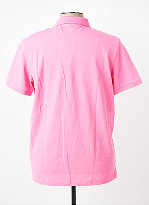 Polo stretch manches courtes rose U.S. POLO ASSN homme
