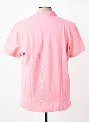Polo coupe cintrée manches courtes rose U.S. POLO ASSN homme