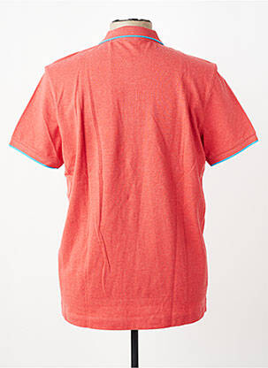 Polo tissage chiné manches courtes rouge U.S. POLO ASSN homme