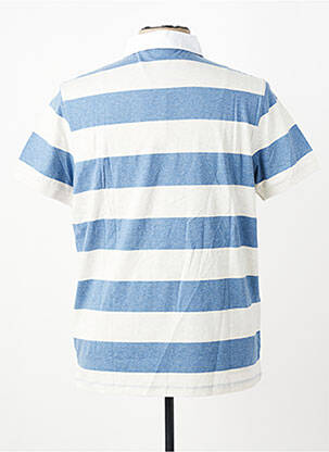 Polo tissage jersey manches courtes bleu U.S. POLO ASSN homme