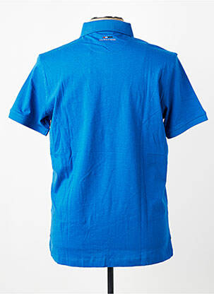 Polo tissage jersey manches courtes bleu U.S. POLO ASSN homme