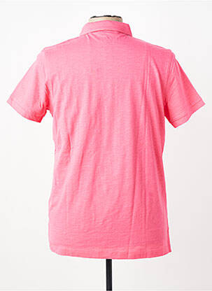 Polo tissage jersey manches courtes rose U.S. POLO ASSN homme