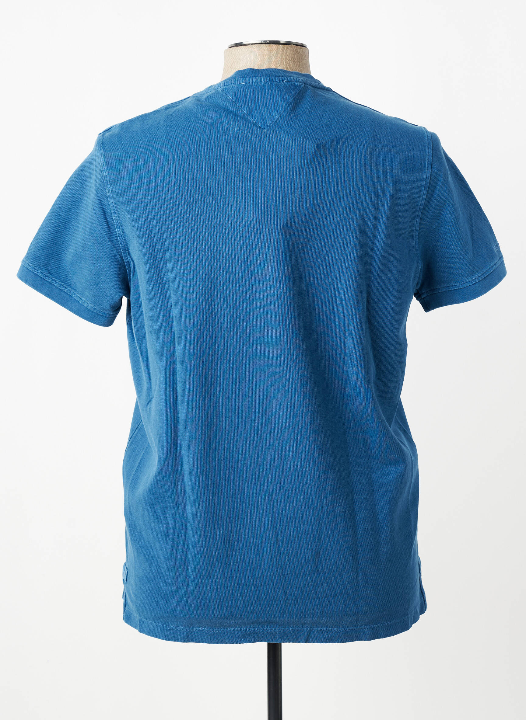T-shirt broderie manches courtes bleu U.S. POLO ASSN homme