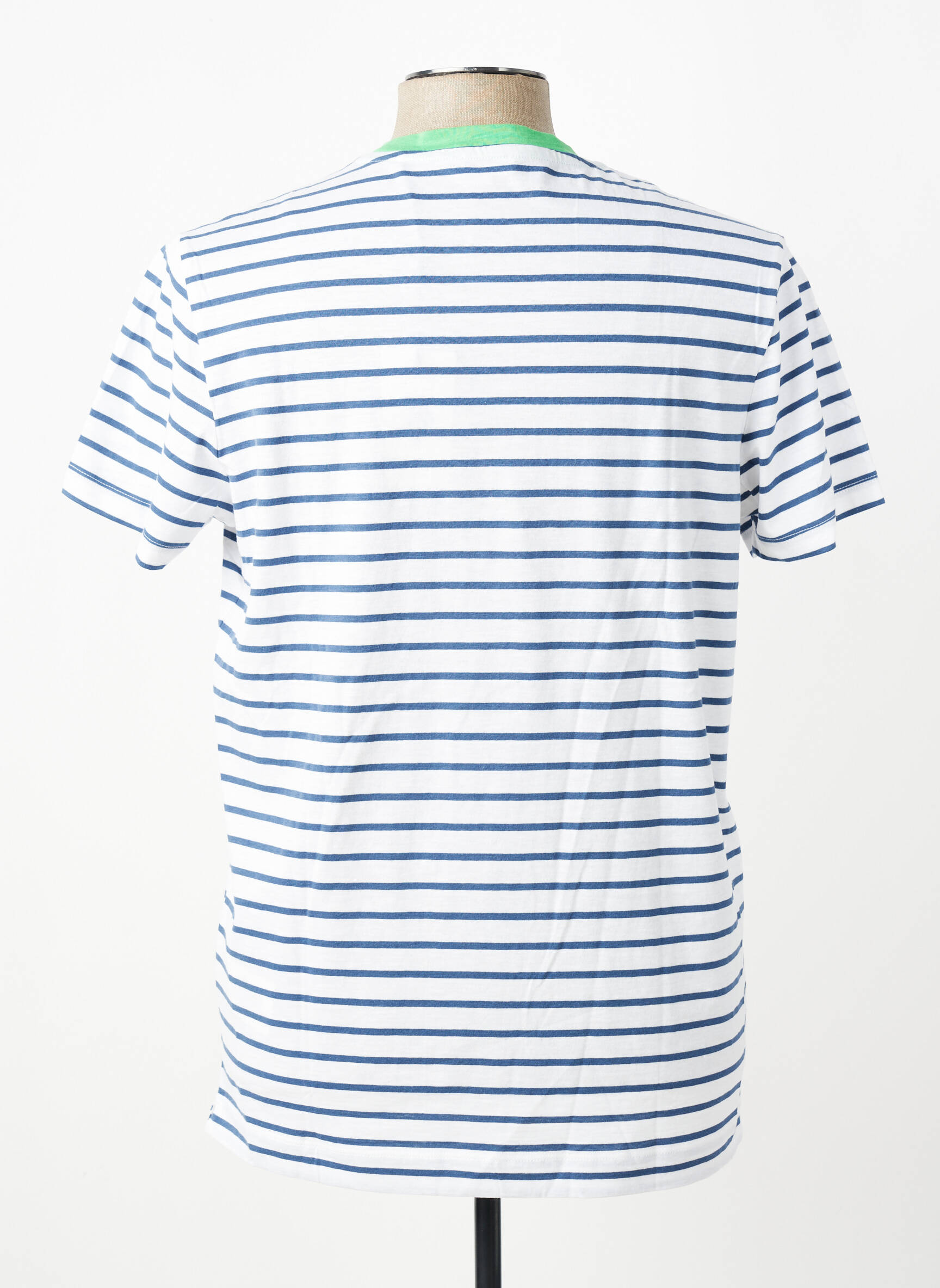 T-shirt coupe cintrée manches courtes bleu U.S. POLO ASSN homme
