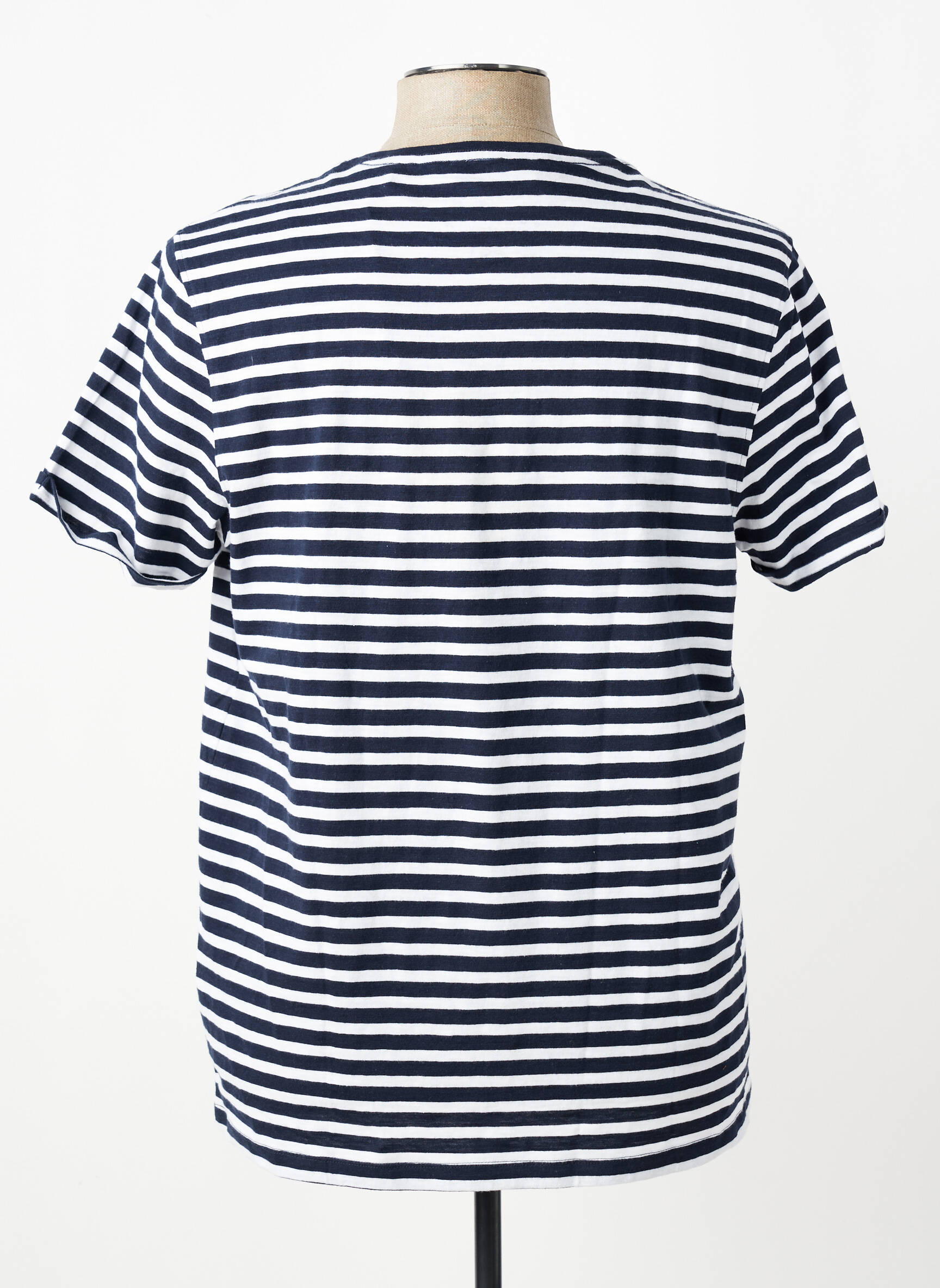 T-shirt coupe cintrée manches courtes bleu U.S. POLO ASSN homme