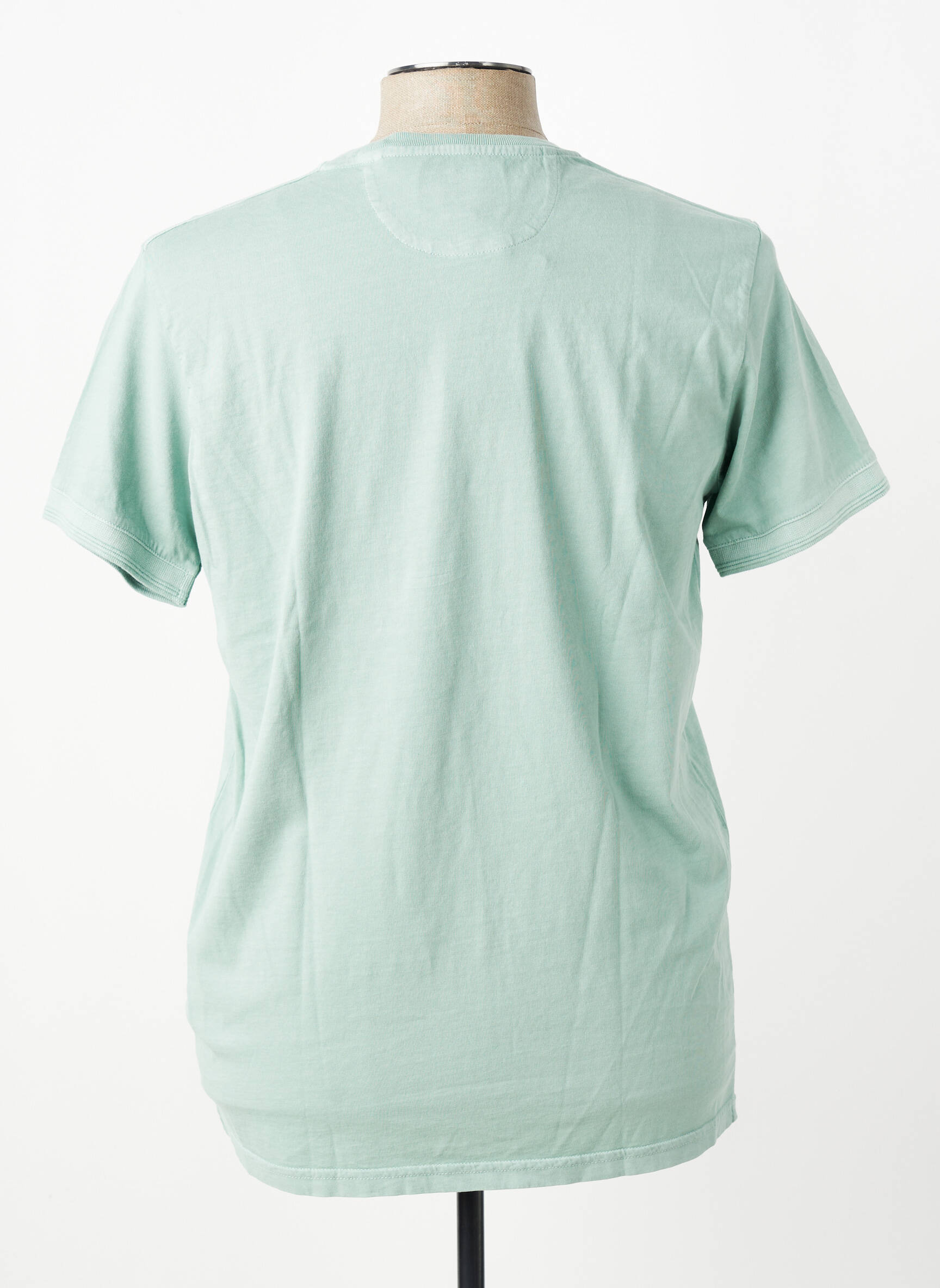 T-shirt broderie manches courtes vert U.S. POLO ASSN homme