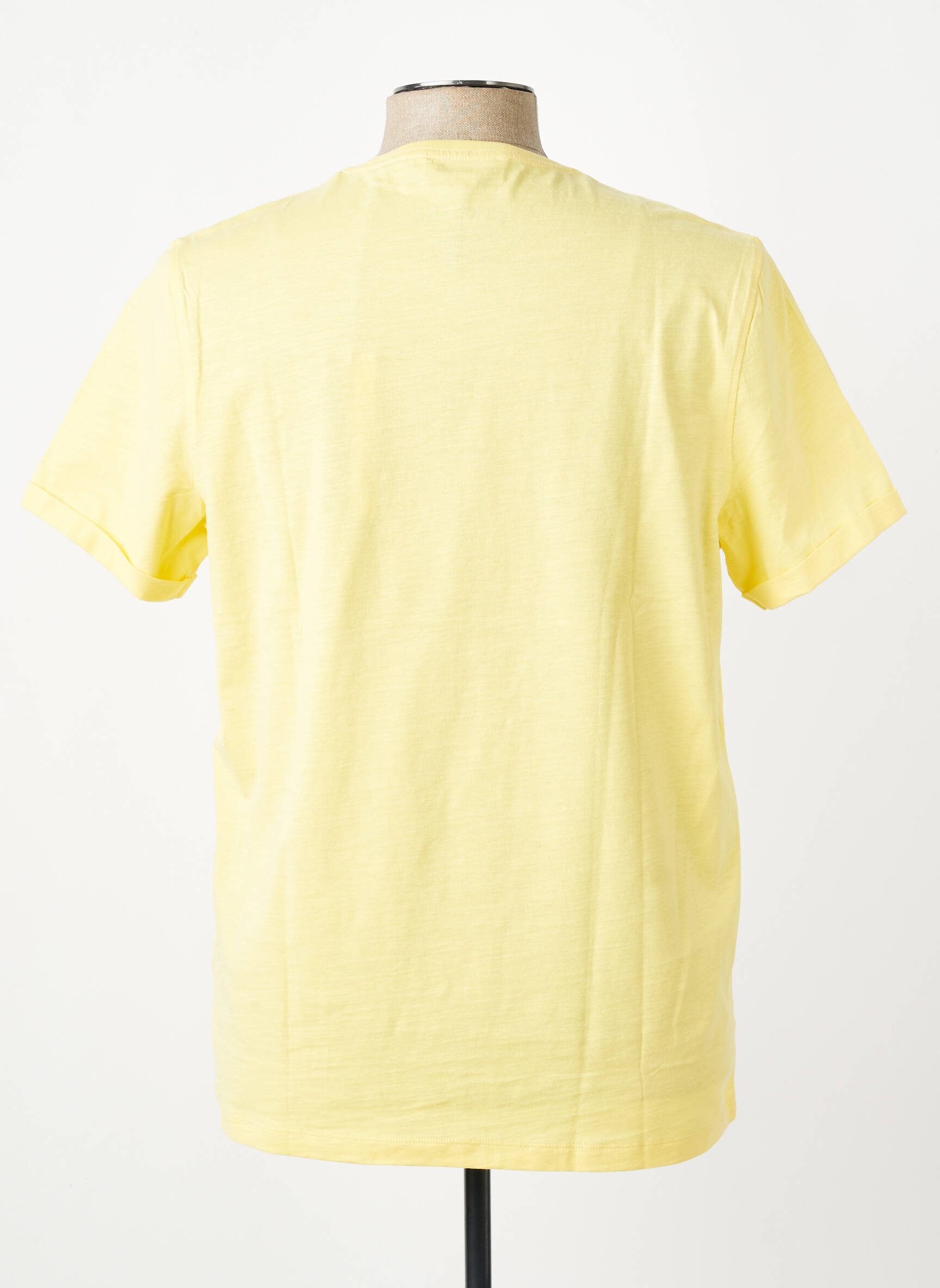 T-shirt broderie manches courtes jaune U.S. POLO ASSN homme