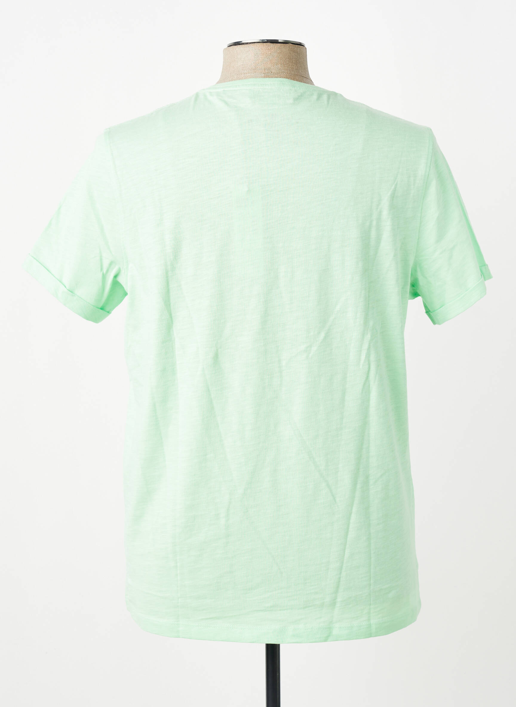 T-shirt broderie manches courtes vert U.S. POLO ASSN homme