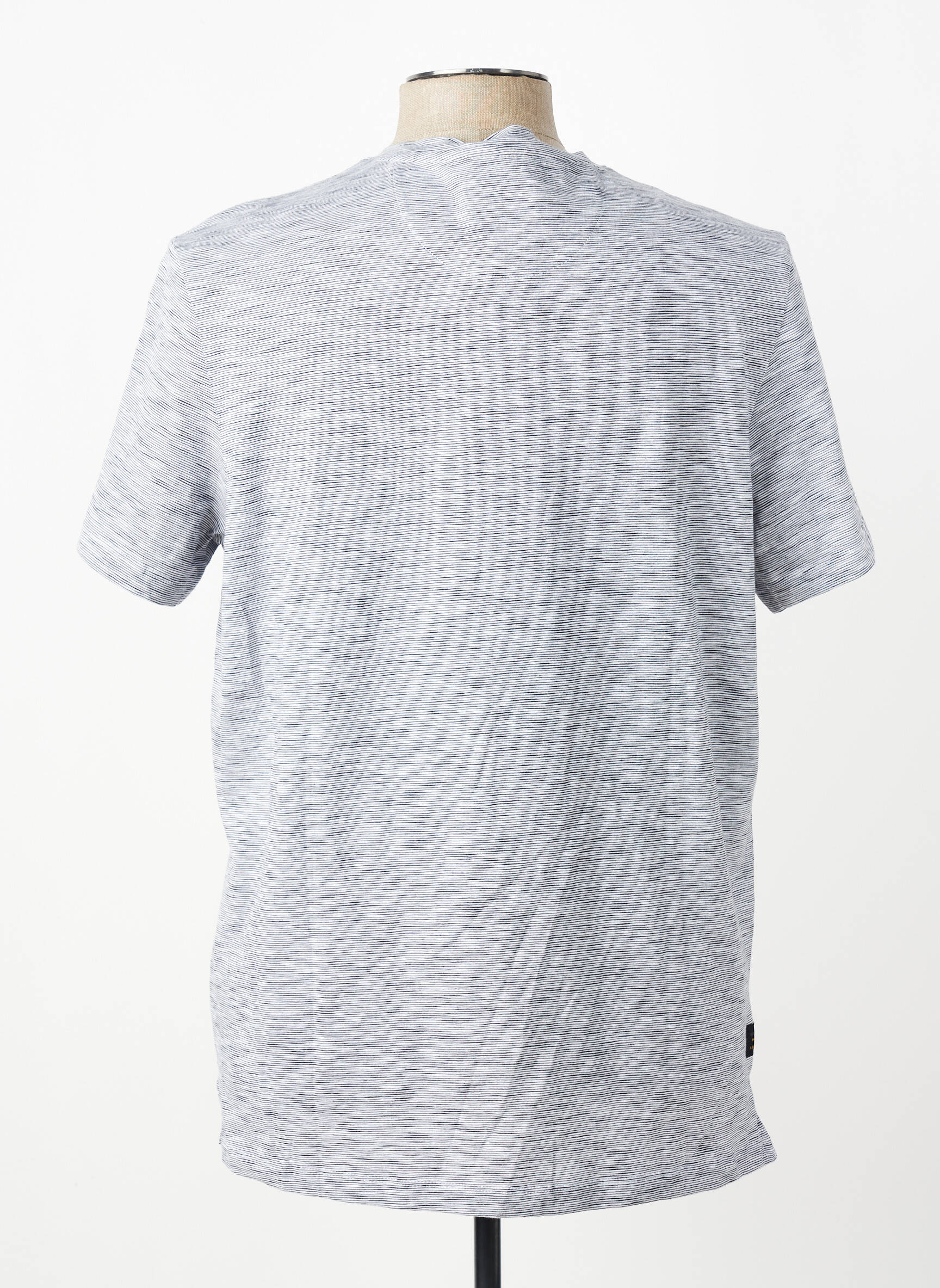 T-shirt tissage chiné manches courtes noir CAMEL ACTIVE homme