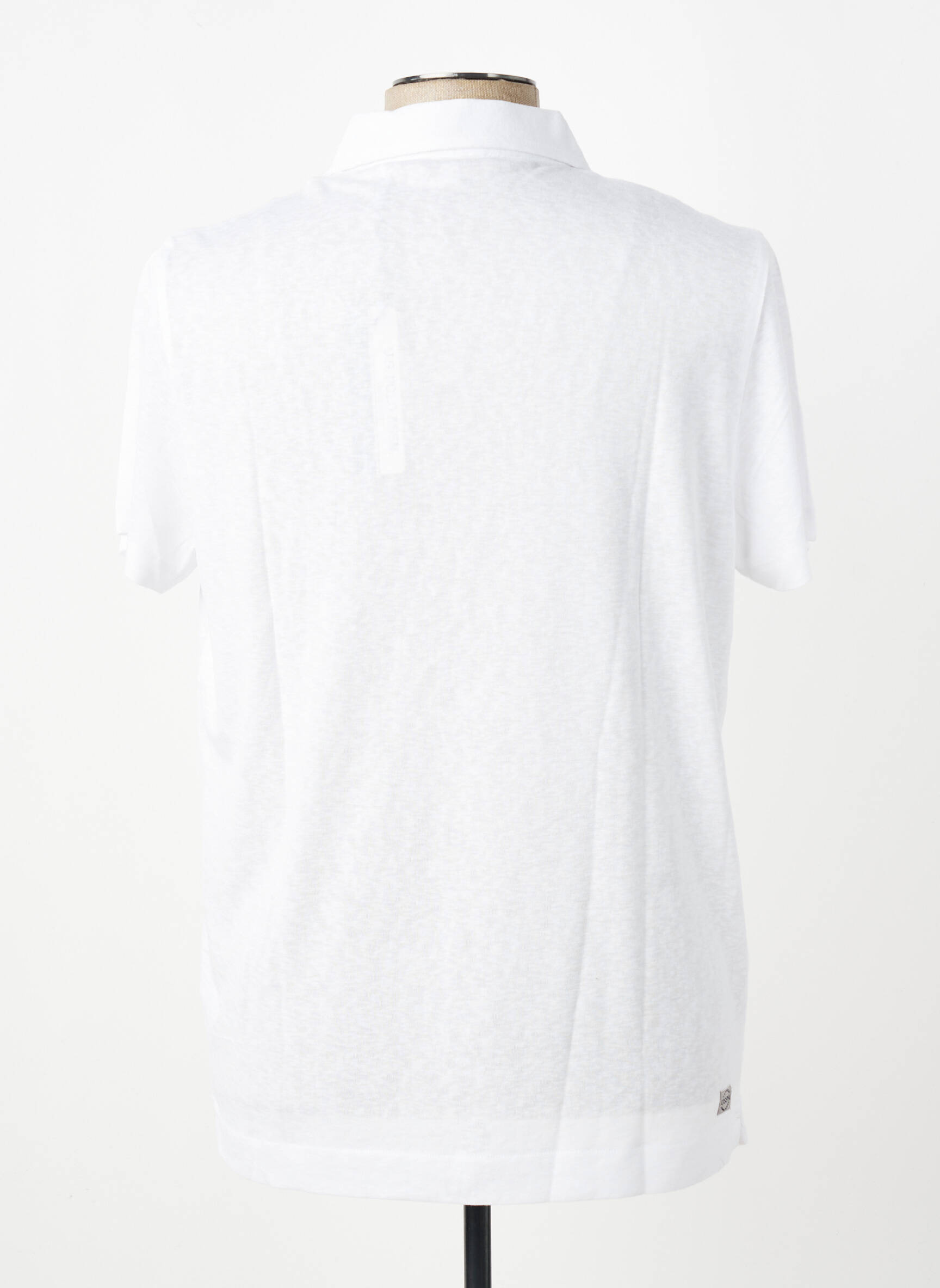 Polo tissage jersey manches courtes blanc U.S. POLO ASSN homme