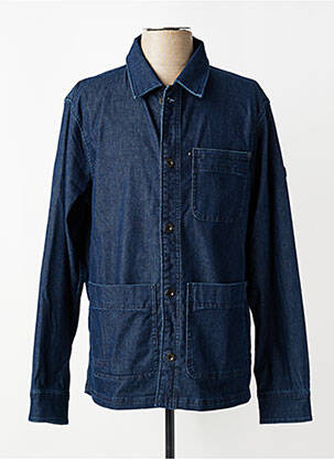 Veste casual fermeture boutonnée sur le devant bleu CAMEL ACTIVE homme