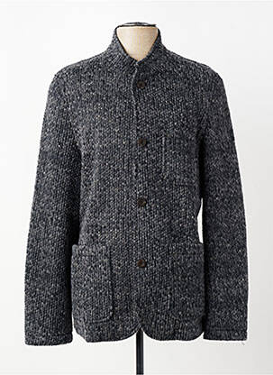 Gilet manches longues fermeture boutonnée sur le devant bleu CAMEL ACTIVE homme