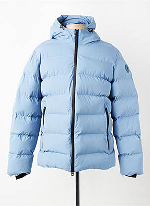 Doudoune poches a capuche bleu U.S. POLO ASSN homme