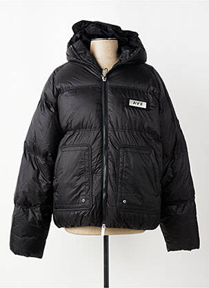 Doudoune poches a capuche noir AVIREX homme