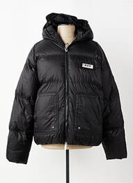 Doudoune manches longues a capuche noir AVIREX homme