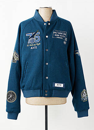 Blouson poches bleu AVIREX homme