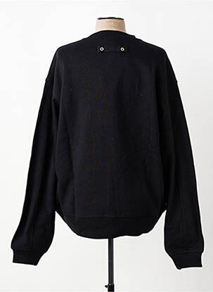 Sweat-shirt broderie manches longues noir AVIREX homme