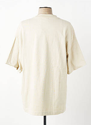 T-shirt broderie manches courtes beige AVIREX homme