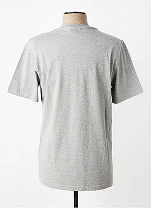 T-shirt tissage chiné manches courtes gris TRAMAROSSA homme